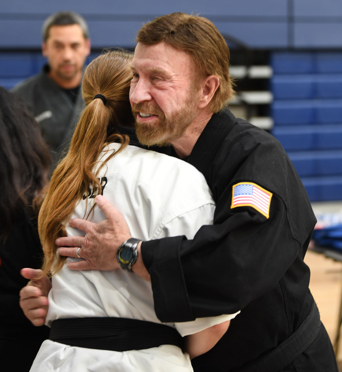 Chuck Norris Belt Ceremony